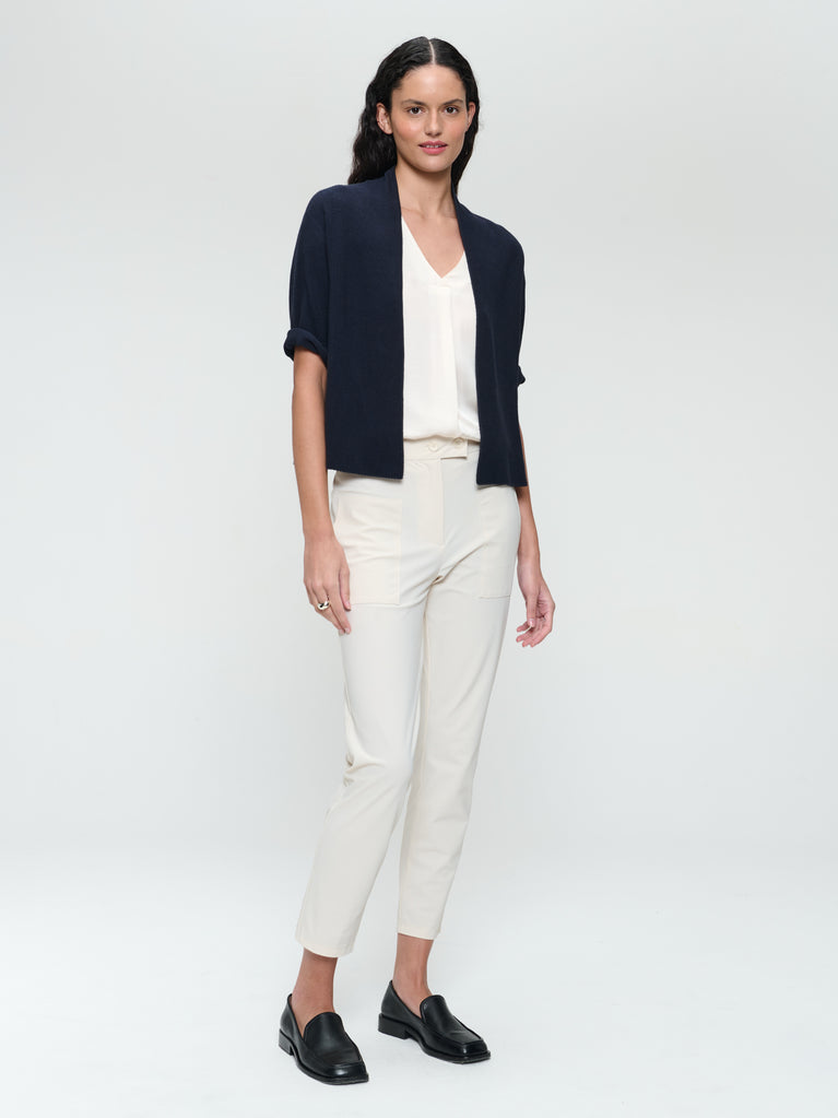 jane lushka Seamless cotton cardigan 394 Blue