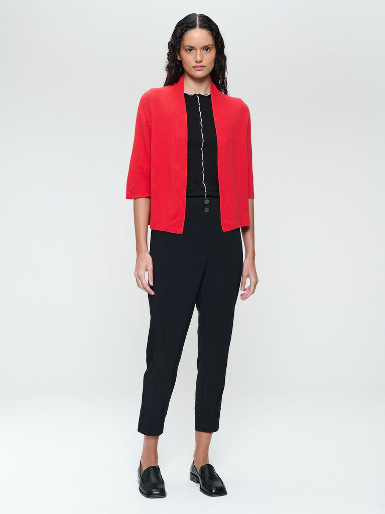 jane lushka Seamless cotton cardigan 394 Corallo