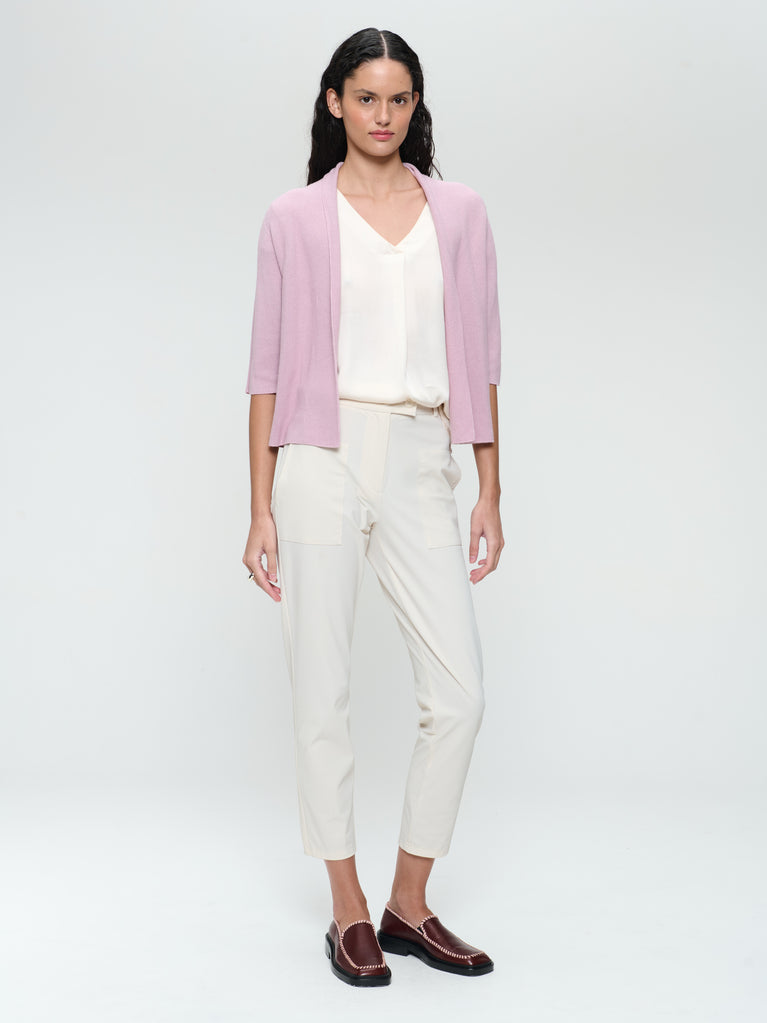 jane lushka Seamless cotton cardigan 394 Rosa