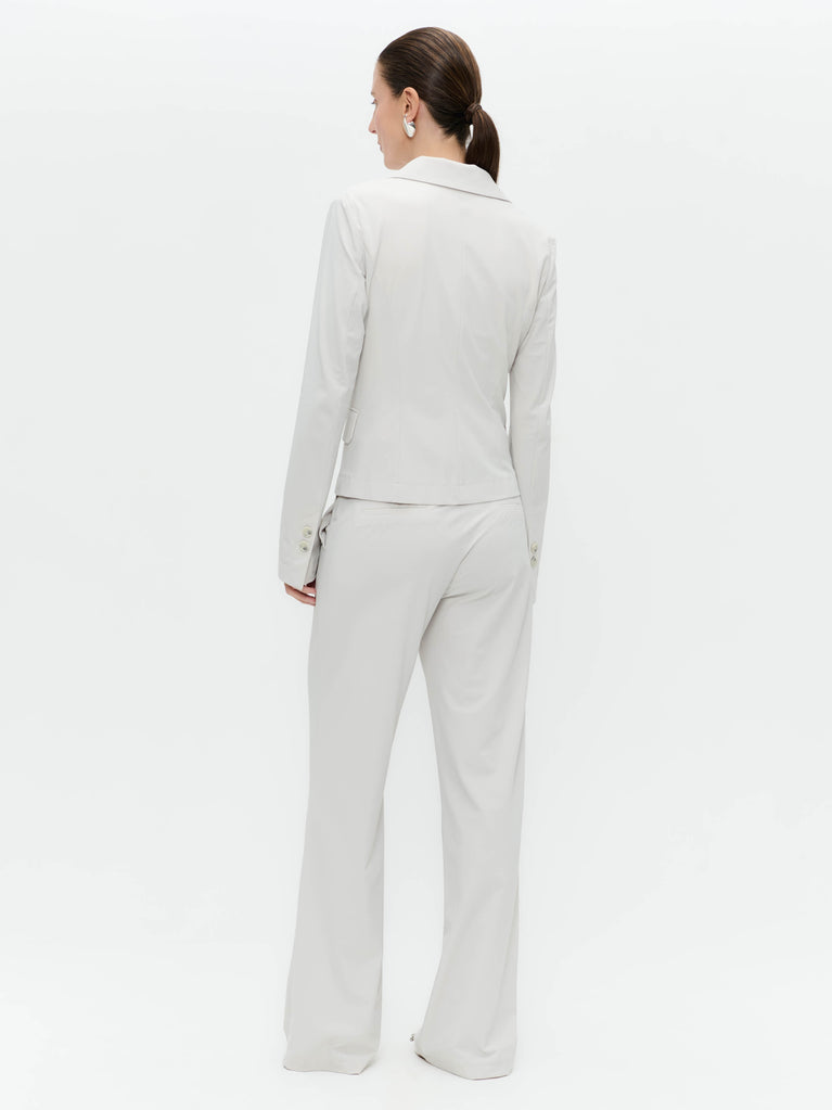 Jane Lushka Solomon Blazer Technical Jersey Sand