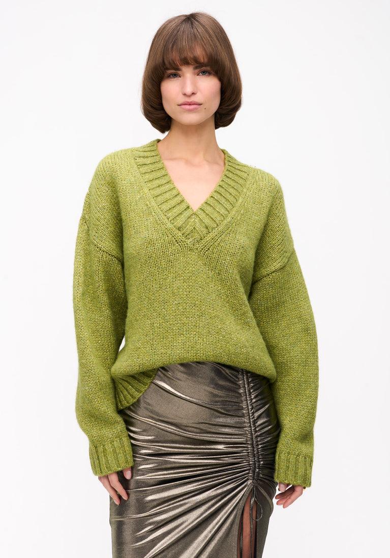 Jane Lushka Specttacolo Studio Pullover Green
