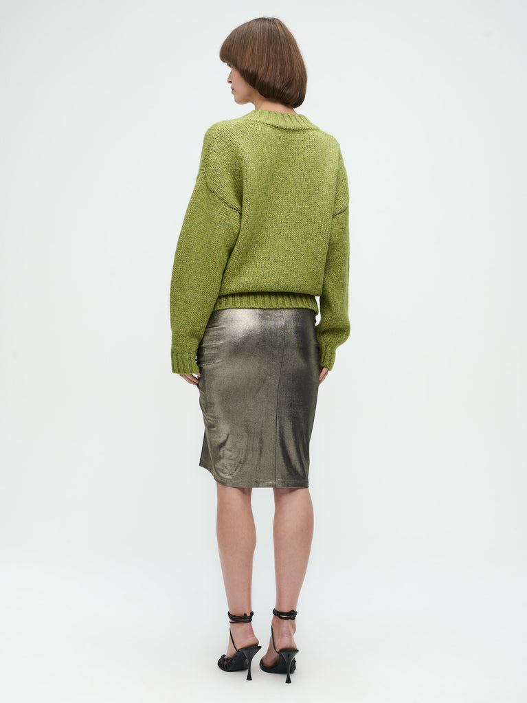 Jane Lushka Specttacolo Studio Pullover Green