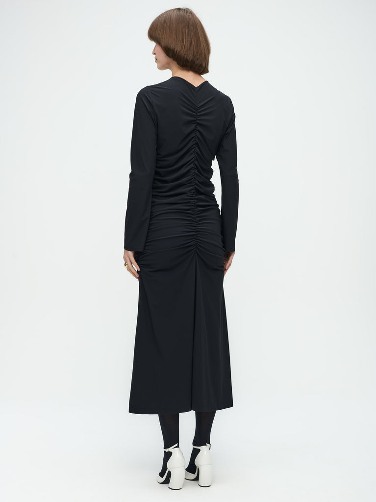 Jane Lushka Steffani Dress Technical Jersey Black