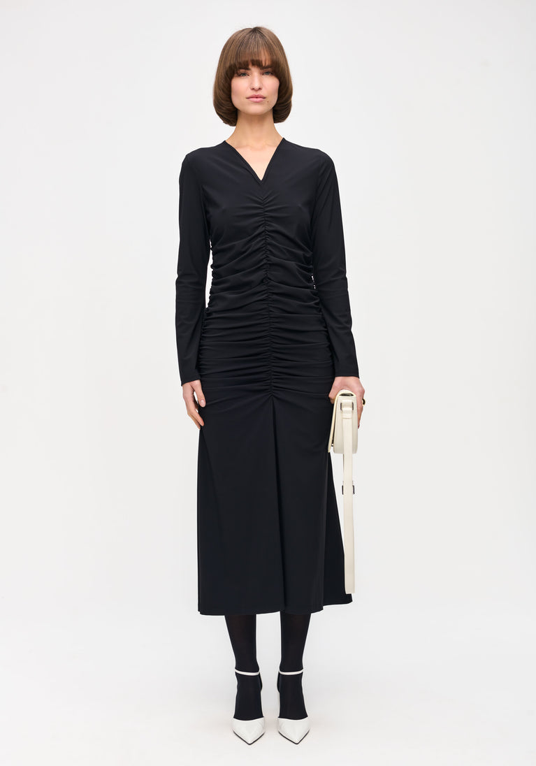 jane lushka Steffani Dress Technical Jersey Black