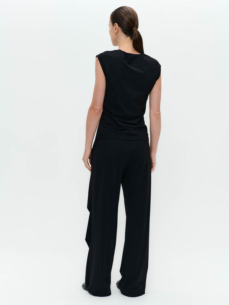 Jane Lushka Stevie Top Technical Jersey Black