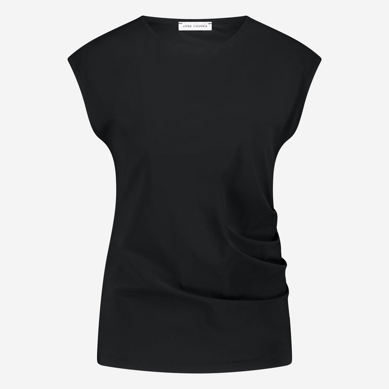 Jane Lushka Stevie Top Technical Jersey Black