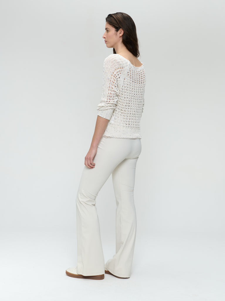 Jane Lushka Summer Cotton Pullover 25041 Off White