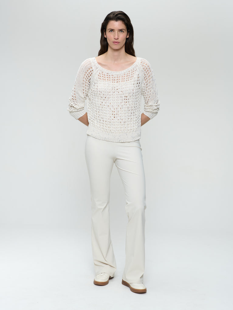 jane lushka Summer cotton pullover 25041 Off White