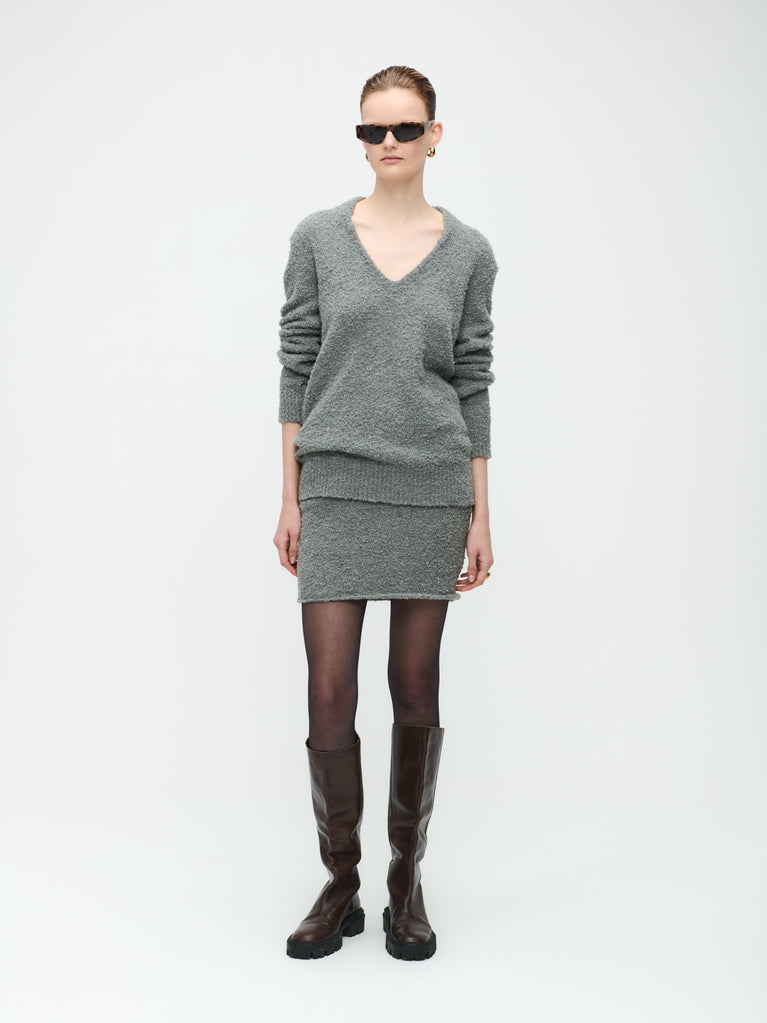 jane lushka Teddyna Pullover Grey