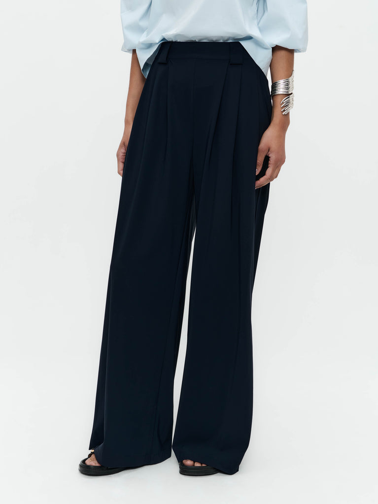 Jane Lushka Thea Pants Technical Jersey Blue