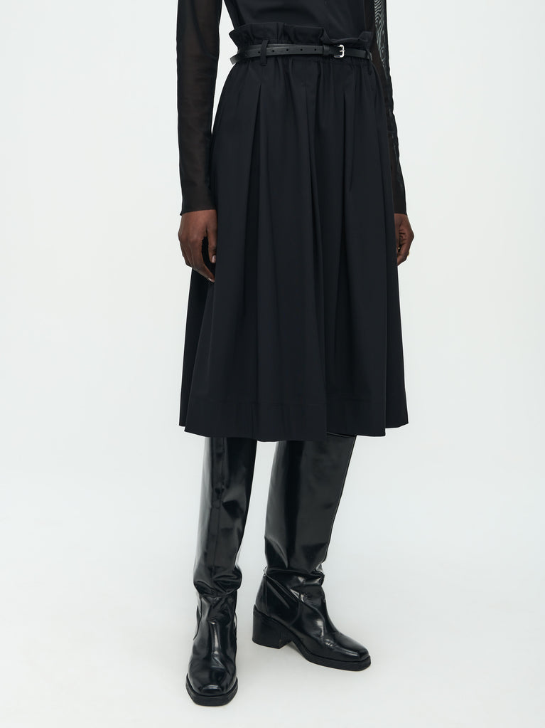 Jane Lushka Tim Skirt Technical Jersey Black