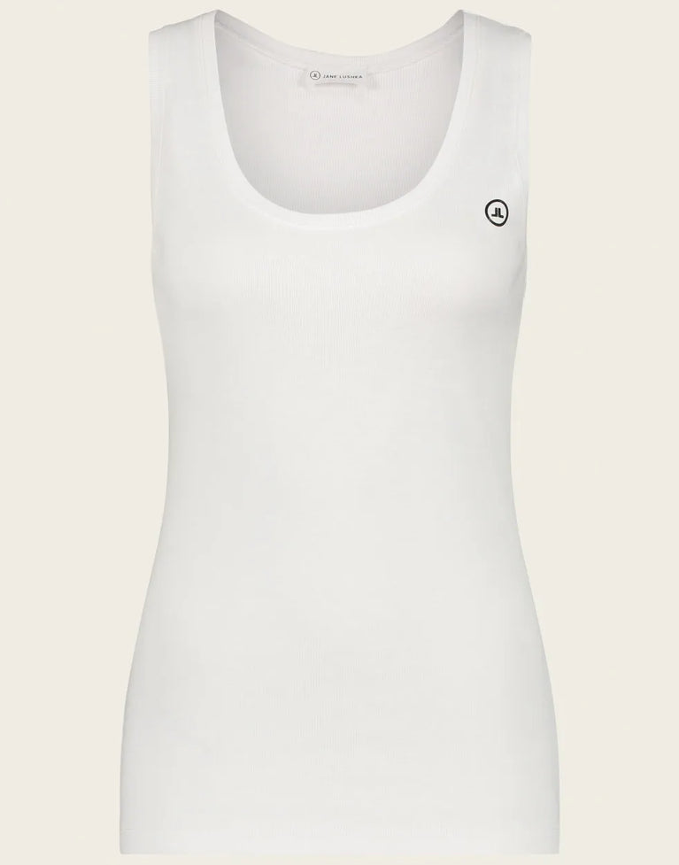 Jane Lushka Top Rips Easy Wear Organic Cotton Ecru