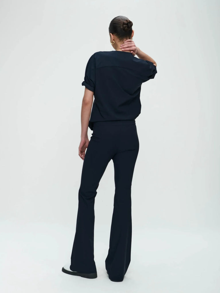 Jane Lushka Top Veda Technical Jersey Blue