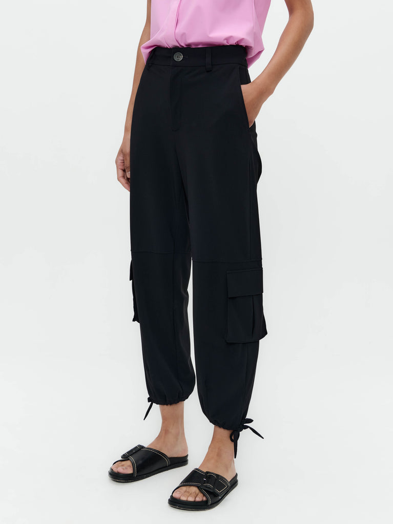 Jane Lushka Trend Pants Technical Jersey Black