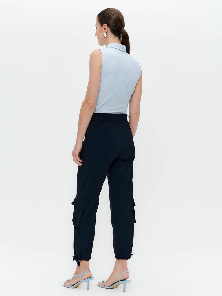 Jane Lushka Trend Pants Technical Jersey Blue