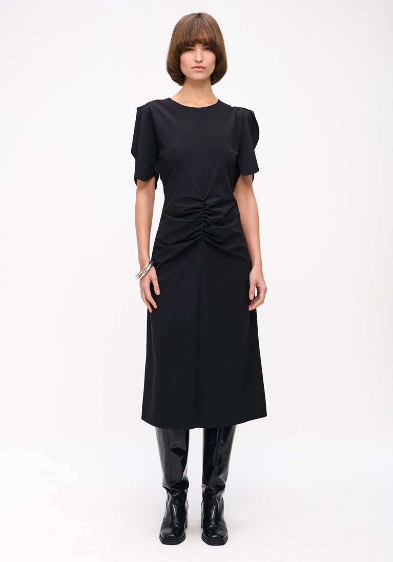 jane lushka Valerie Dress Technical Jersey Black