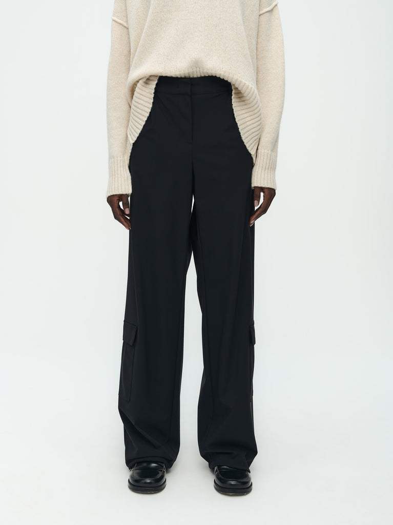 Jane Lushka Vella Pants Technical Jersey Black