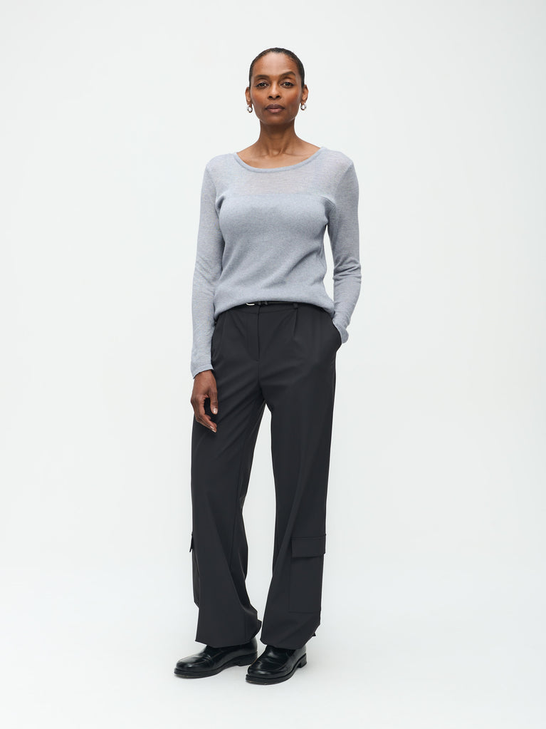 jane lushka Vella Pants Technical Jersey Dark Grey