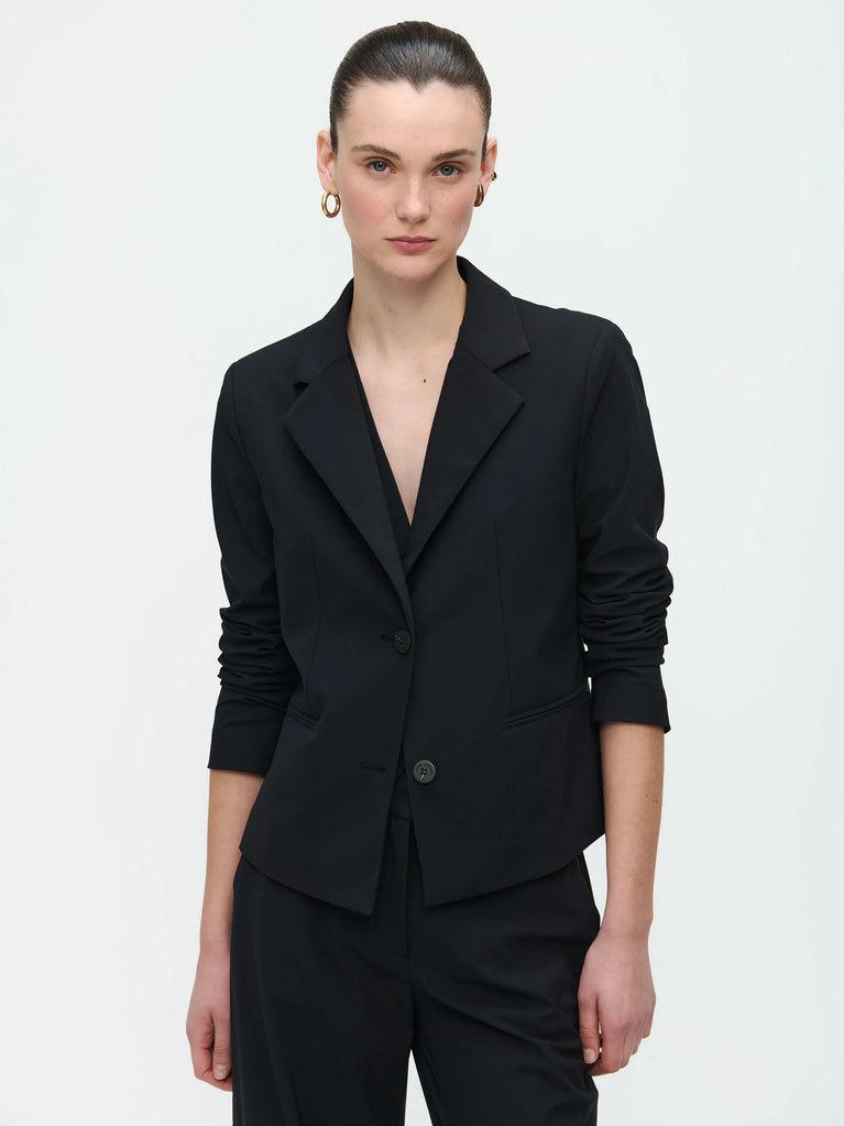 Jane Lushka Venecia Blazer Technical Jersey Black