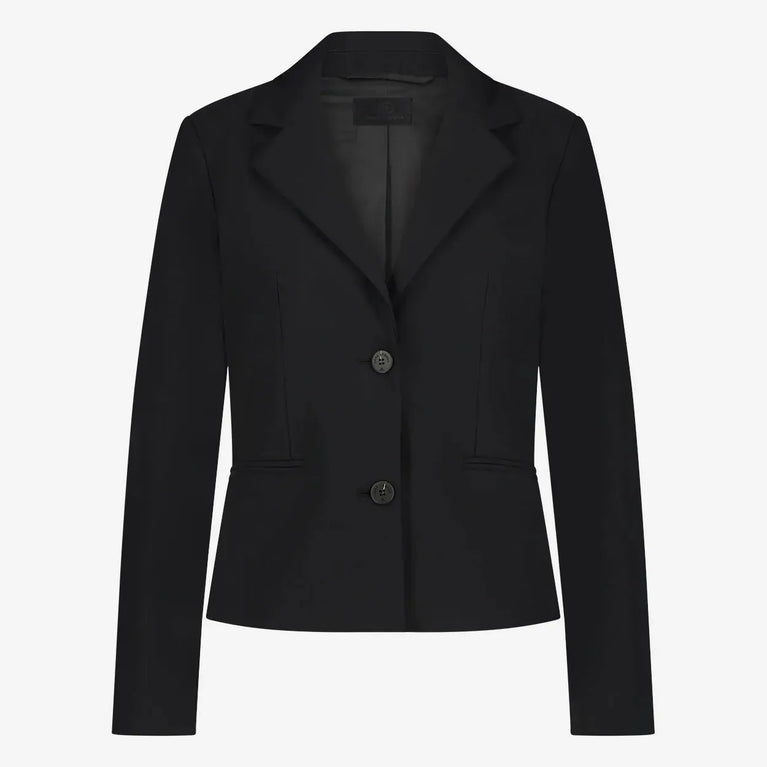 Jane Lushka Venecia Blazer Technical Jersey Black