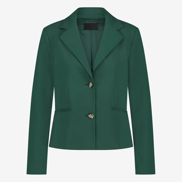 Jane Lushka Venecia Blazer Technical Jersey Green