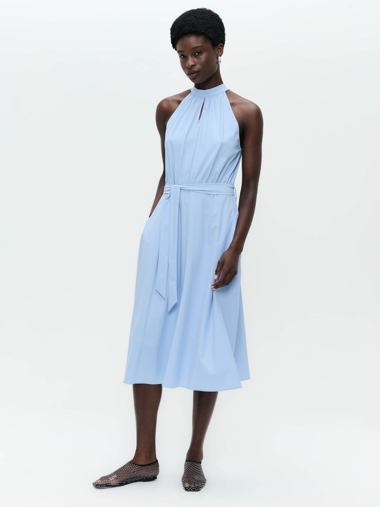 jane lushka Willy dress technical jersey Mid Blue