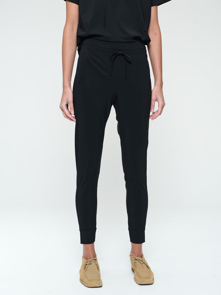 Jane Lushka John Strech Technical Jersey Pants Black