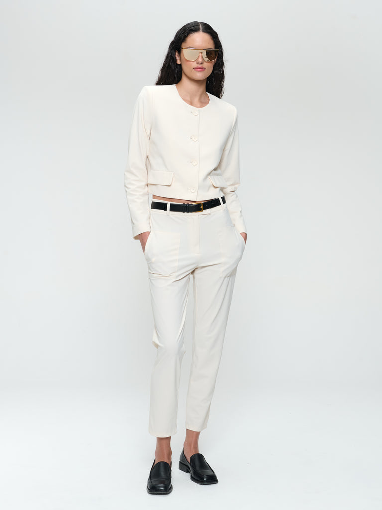 jane lushka Joke Blazer Technical Jersey Light Sand