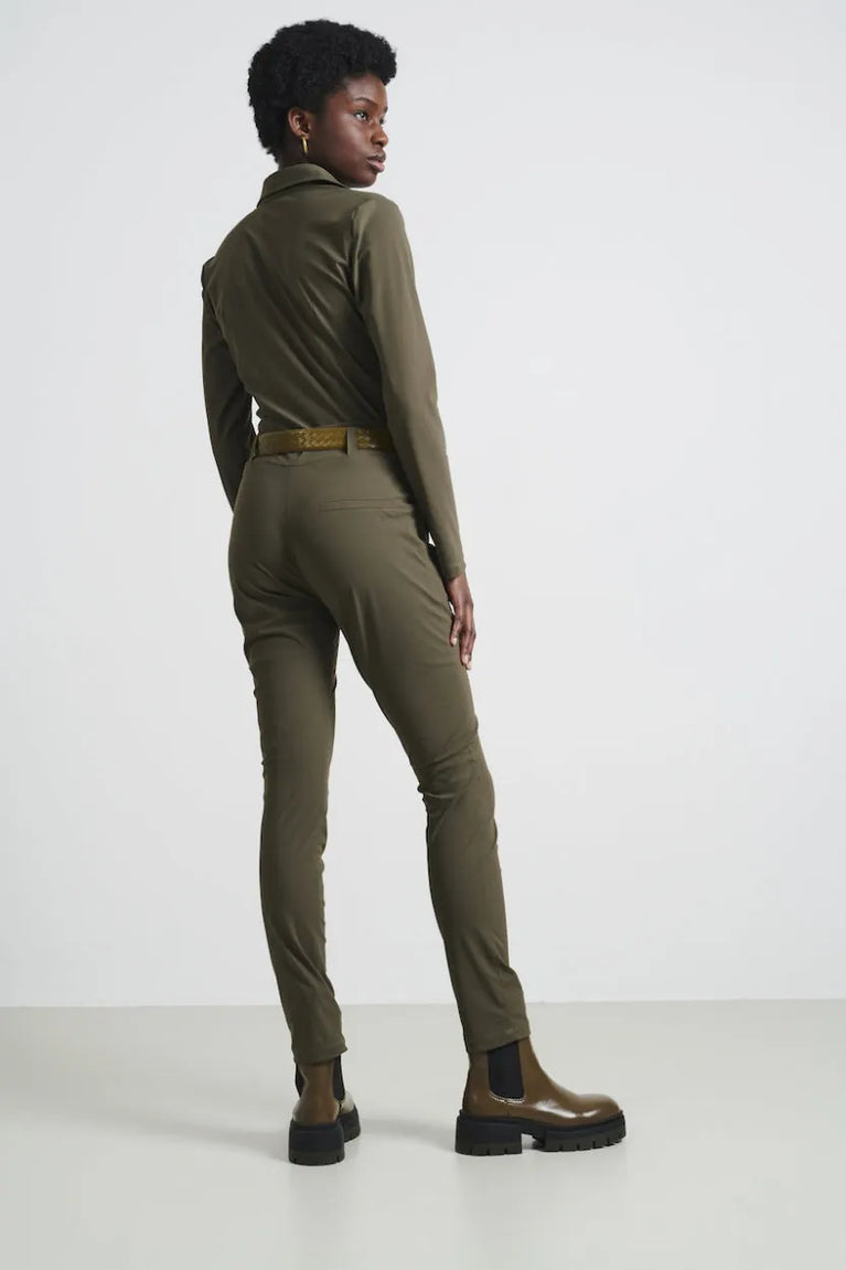 Jane Lushka Jumpsuit Diana Easy Wear Technical Jersey Army