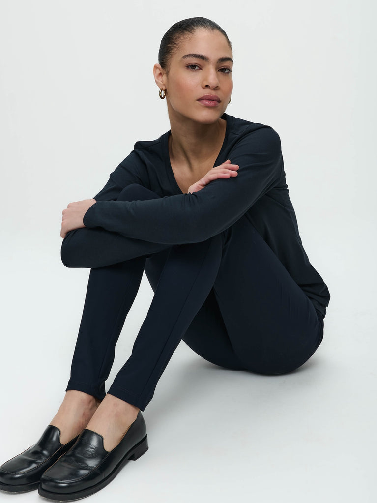 Jane Lushka Legging Nadja Easy Wear Technical Jersey Blue