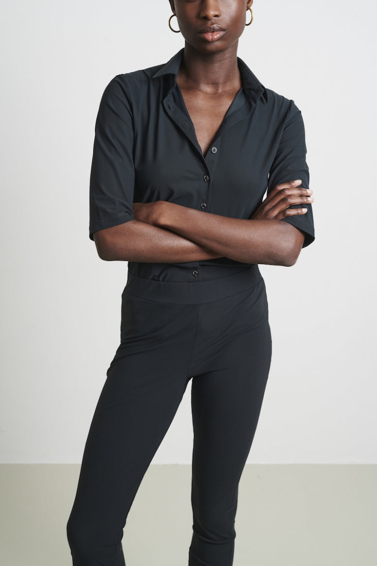 Jane Lushka Legging Nadja Easy Wear Technical Jersey Grigio Notte