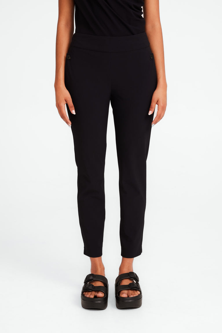 Jane Lushka Lenny Structure Technical Jersey Pants Black