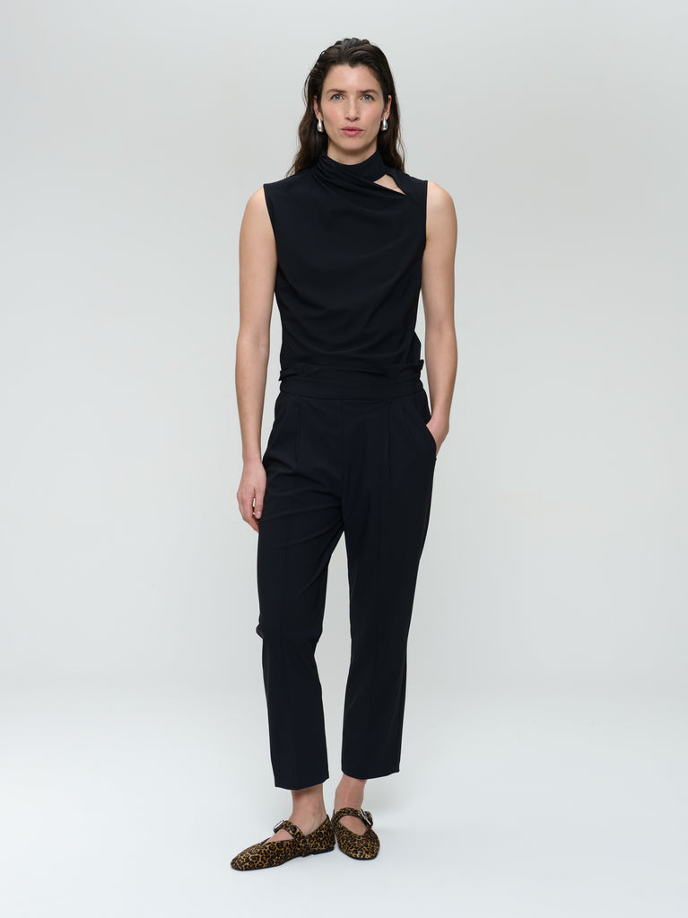 jane lushka Lori strech technical jersey pants Black