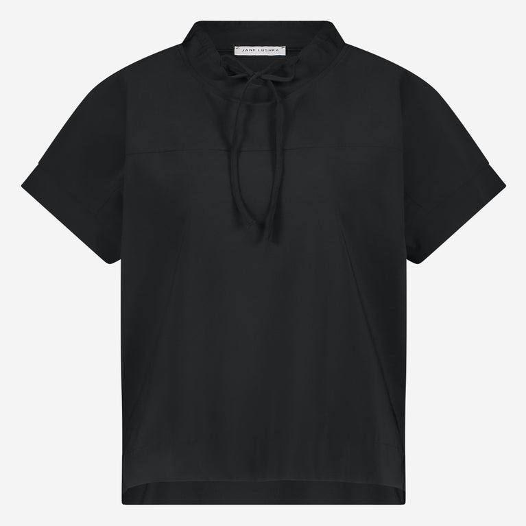 Jane Lushka Lucca Strech Technical Jersey Top Black