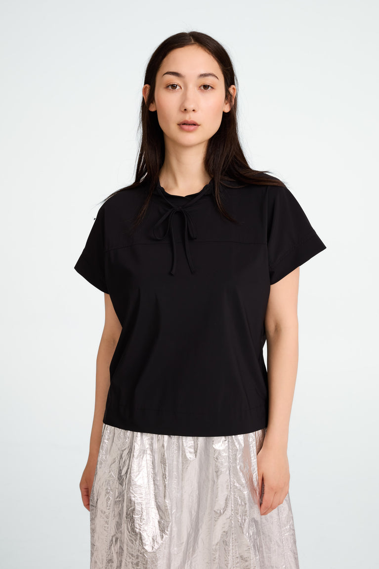 jane lushka Lucca strech technical jersey top Black