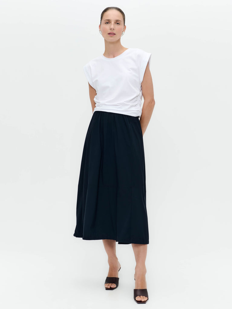 jane lushka Maud strech technical jersey skirt Blue