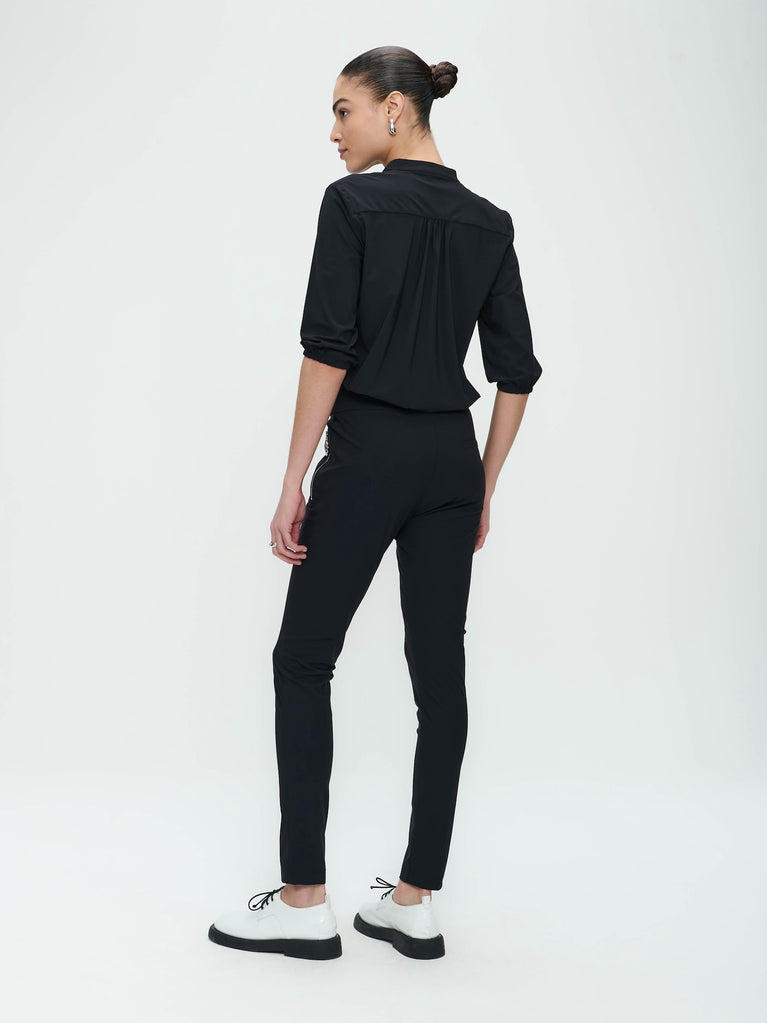 Jane Lushka Pants Anna - Skinny Fit Technical Jersey Black
