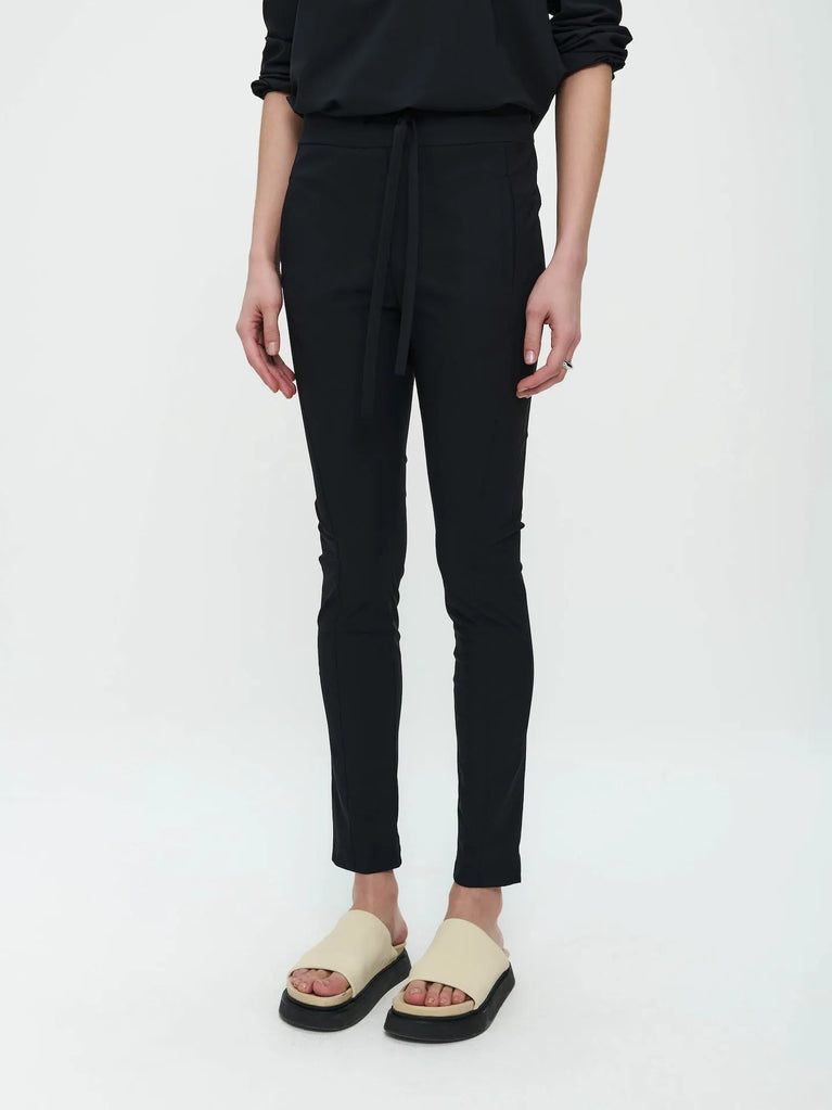 Jane Lushka Pants Anna - Skinny Fit Technical Jersey Black