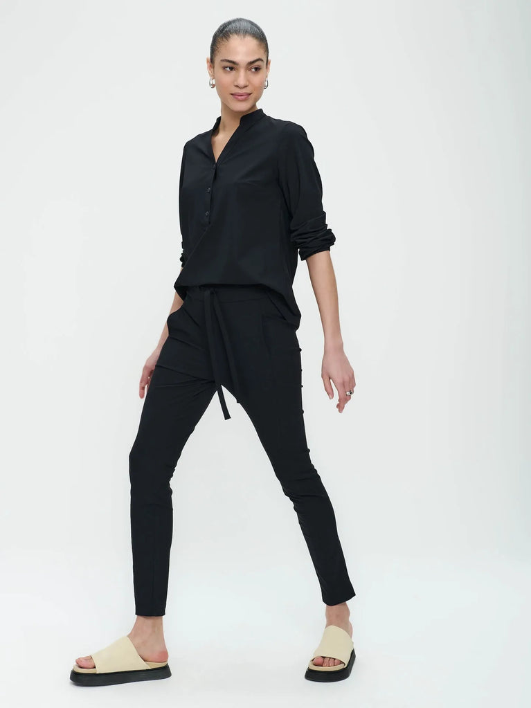 jane lushka Pants Anna - Skinny fit Technical Jersey Black