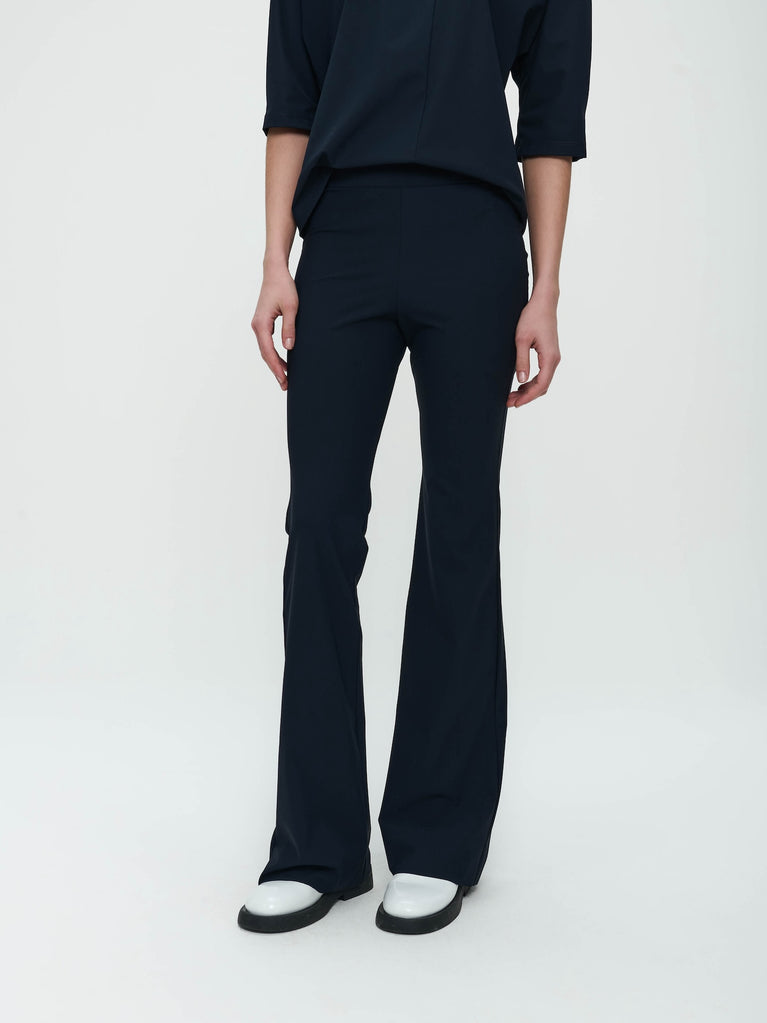 Jane Lushka Pants Eliya Easy Wear Flair Technical Jersey Blue