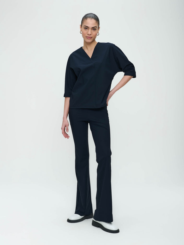 jane lushka Pants Eliya easy wear flair Technical Jersey Blue