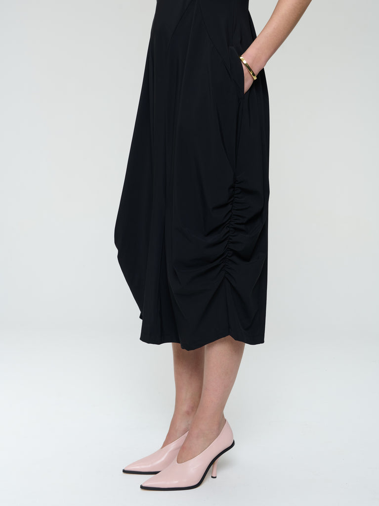 Jane Lushka Ria WS Strech Technical Jersey Dress Black