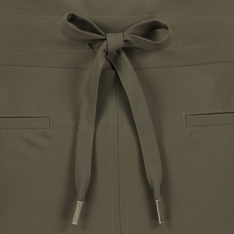 Jane Lushka Skirt Kate Easy Wear Technical Jersey Army