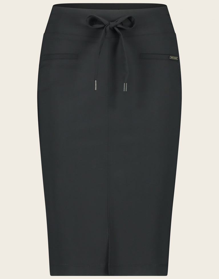 Jane Lushka Skirt Kate Easy Wear Technical Jersey Grigio Notte