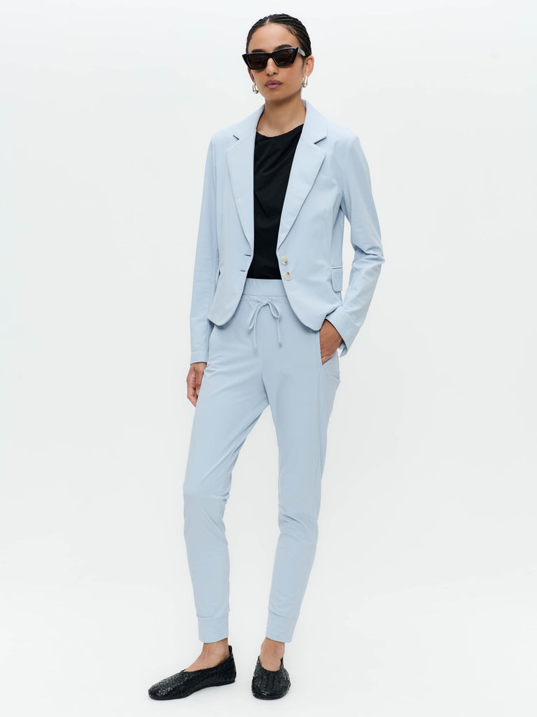 jane lushka Solomon blazer technical jersey Light Blue