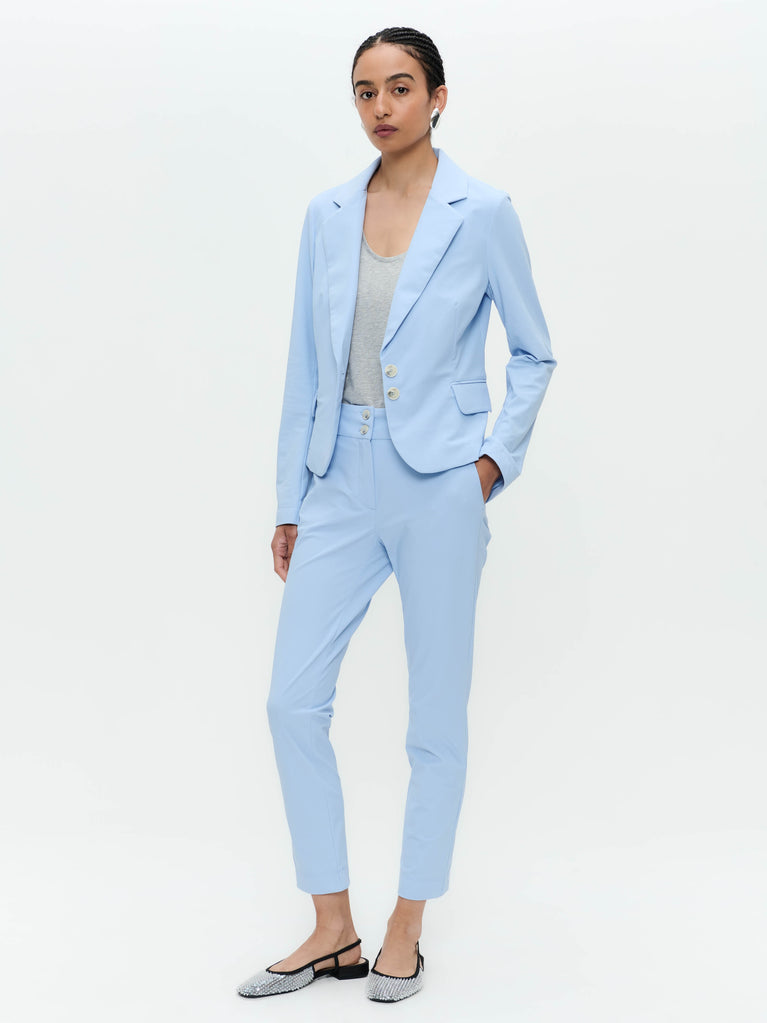 jane lushka Solomon blazer technical jersey Mid Blue