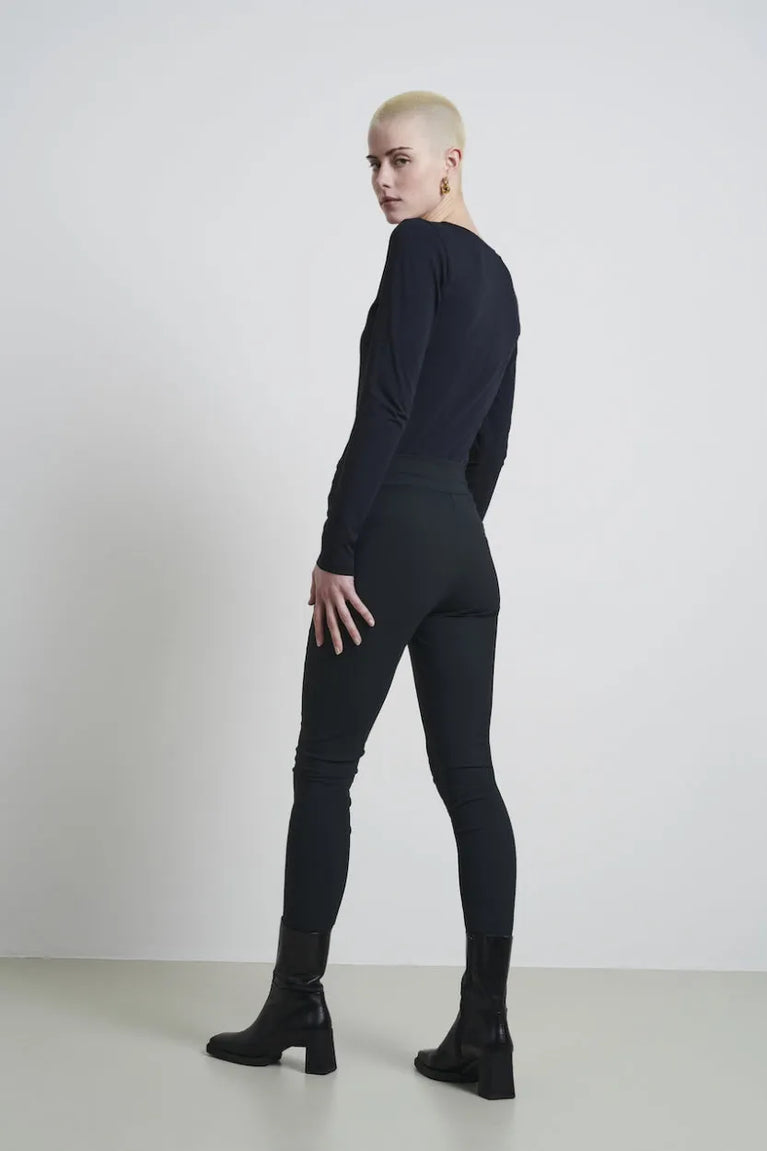 Jane Lushka T Shirt R Neck Easy Wear Organic Cotton Blue