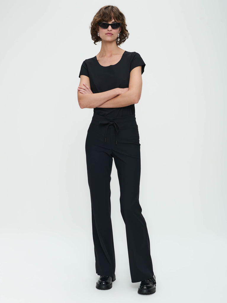 Jane Lushka T Shirt Sara Easy Wear Technical Jersey Black