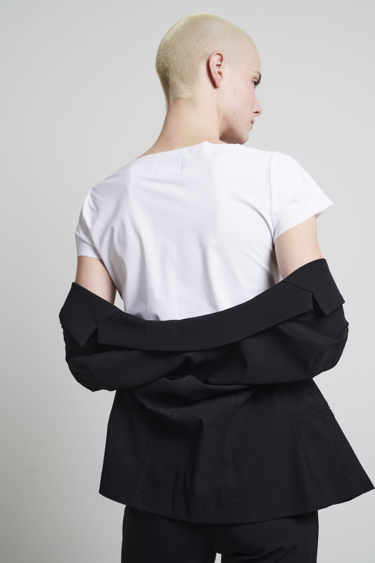 Jane Lushka T Shirt Sara Easy Wear Technical Jersey White