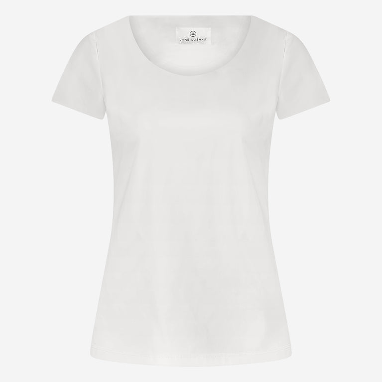 Jane Lushka T Shirt Sara Easy Wear Technical Jersey White